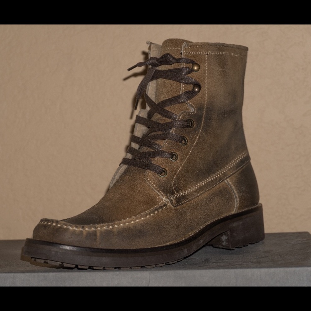 John Varvatos Shearling Boots